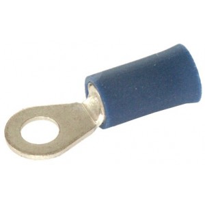 190029 - Ringkabelschuh 4 mm, Blau